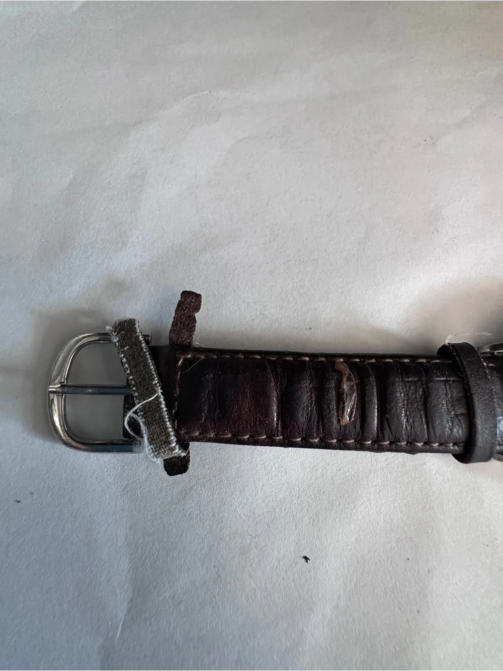 Simon Carter Men's Brown Leather Strap Dress Watch
